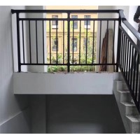 锌钢阳台护栏楼梯扶手的安装定制方法