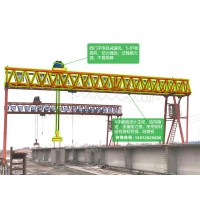 河北沧州龙门吊厂家2台100吨龙门吊运往南宁