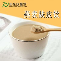 进口无蔗糖燕麦麸皮饮即食燕麦片代餐纤维粉 济宁庆葆堂