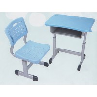 陕西升降课桌椅生产厂家-鑫磊家具厂价供应ABS课桌椅