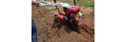 烟叶小型培土机视频烟田培土机功效视频大葱开沟培土机视频