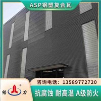 树脂彩钢瓦 安徽滁州asp钢塑瓦 pvc覆膜耐腐板抗变形