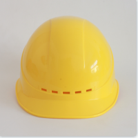 金河电力安全帽 黄色透气孔安全帽厂家