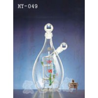 浙江工艺玻璃酒瓶生产厂家|宏艺玻璃制品厂家订购酒瓶