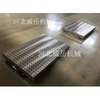 大型铸铁平台稳定性能好铸铁试验平台箱型筋板结构