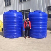 化工搅拌桶水塔塑料PE储水罐15吨平底立式水桶