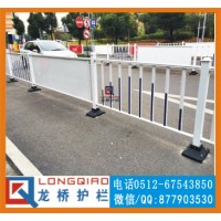 苏州龙桥生产广场隔离护栏 广场道路广告护栏 可订制