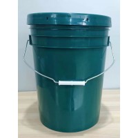 江苏常州塑料桶厂家销售贝壳粉涂料桶艺术漆20L塑料包装桶广口桶美式桶威氏桶方形桶