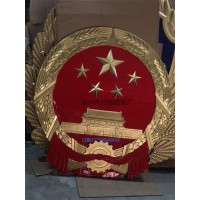 贵州省制作国徽厂家 法院立体国徽定做 生产大型门头国徽